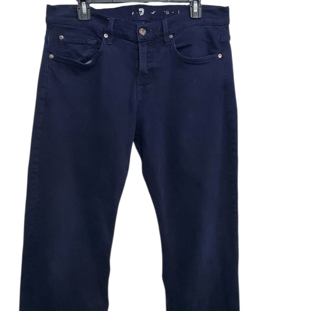 Seven For All Mainkind Navy Blue Mens Pants. Size 33. - Picture 4 of 13